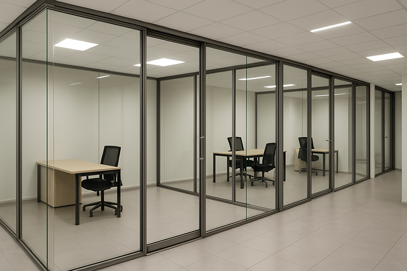 Ofis Cam Bölme Sistemleri